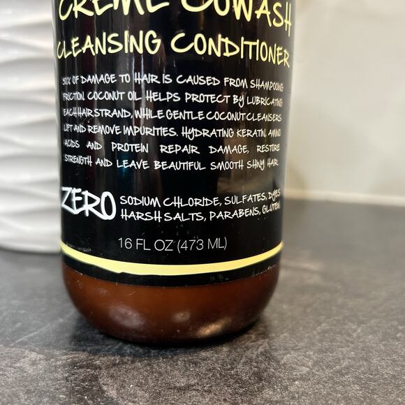 NEW Renpure‎ Coconut Creme COWASH CLEANSING CONDITIONER 16 oz RETIRED - Picture 3 of 6